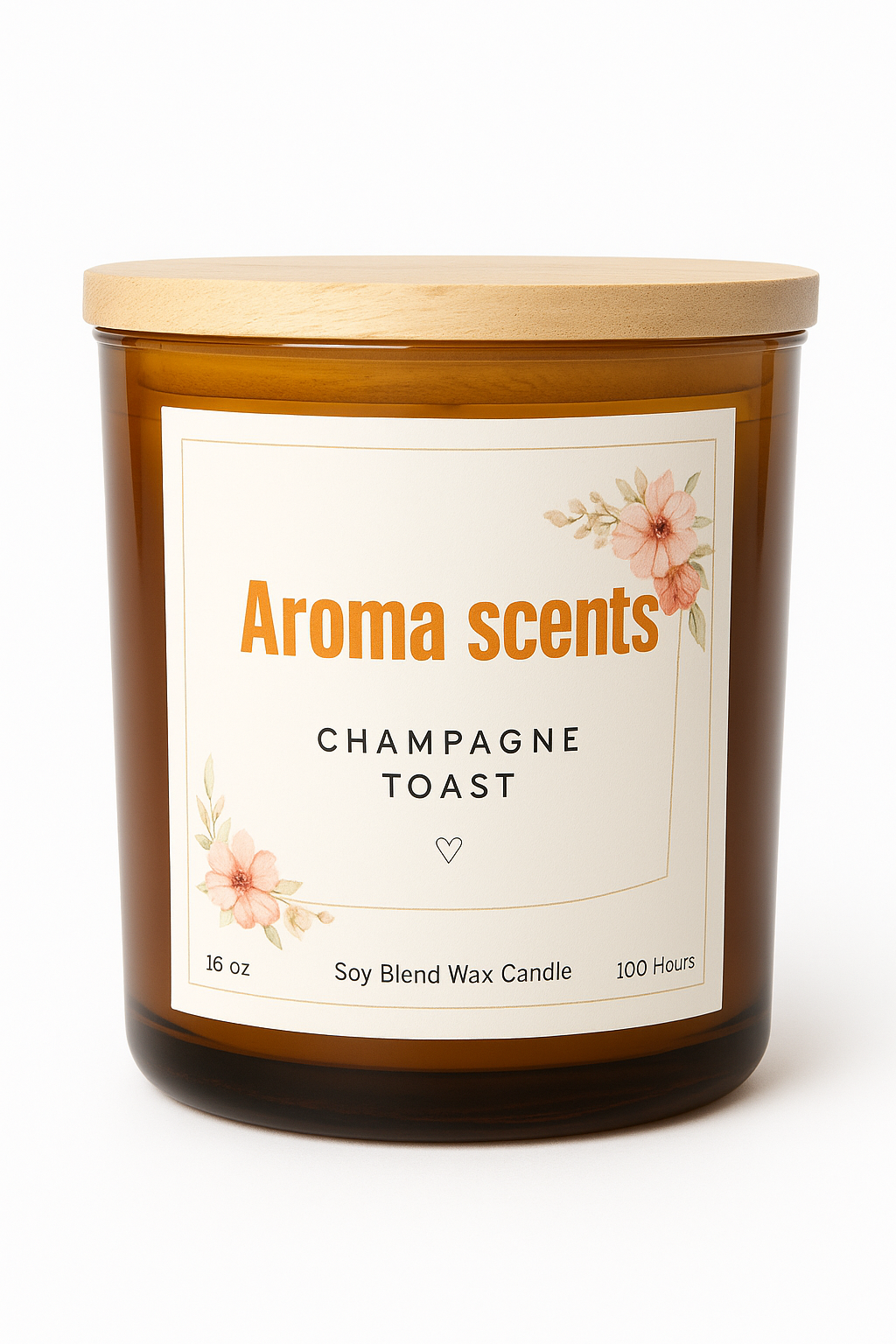 Champagne Toast Soy Blend Wax Candle 16 oz