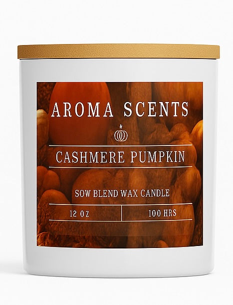 Cashmere Pumpkin 16 oz scented candle