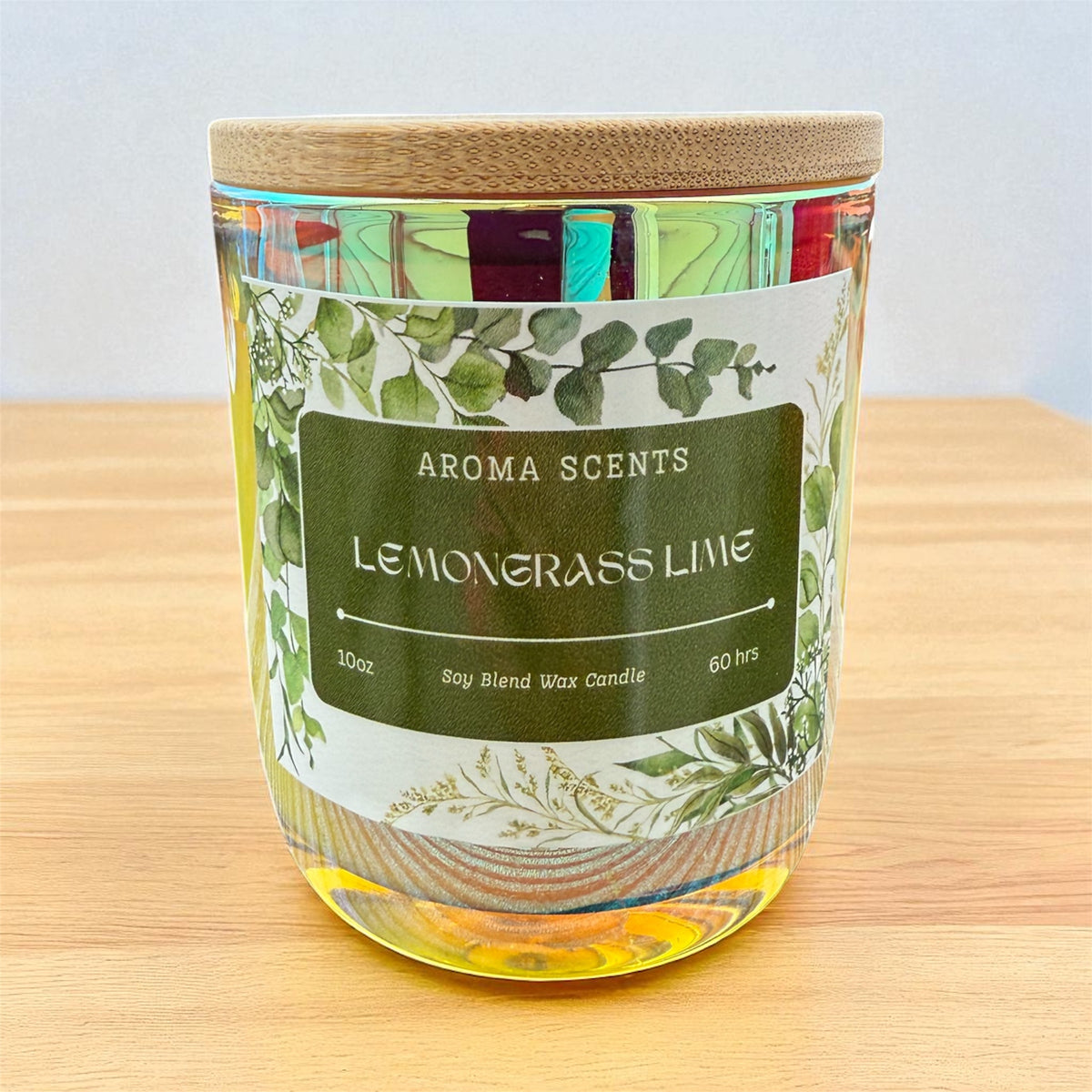 Lemongrass Lime 10 oz scented candle