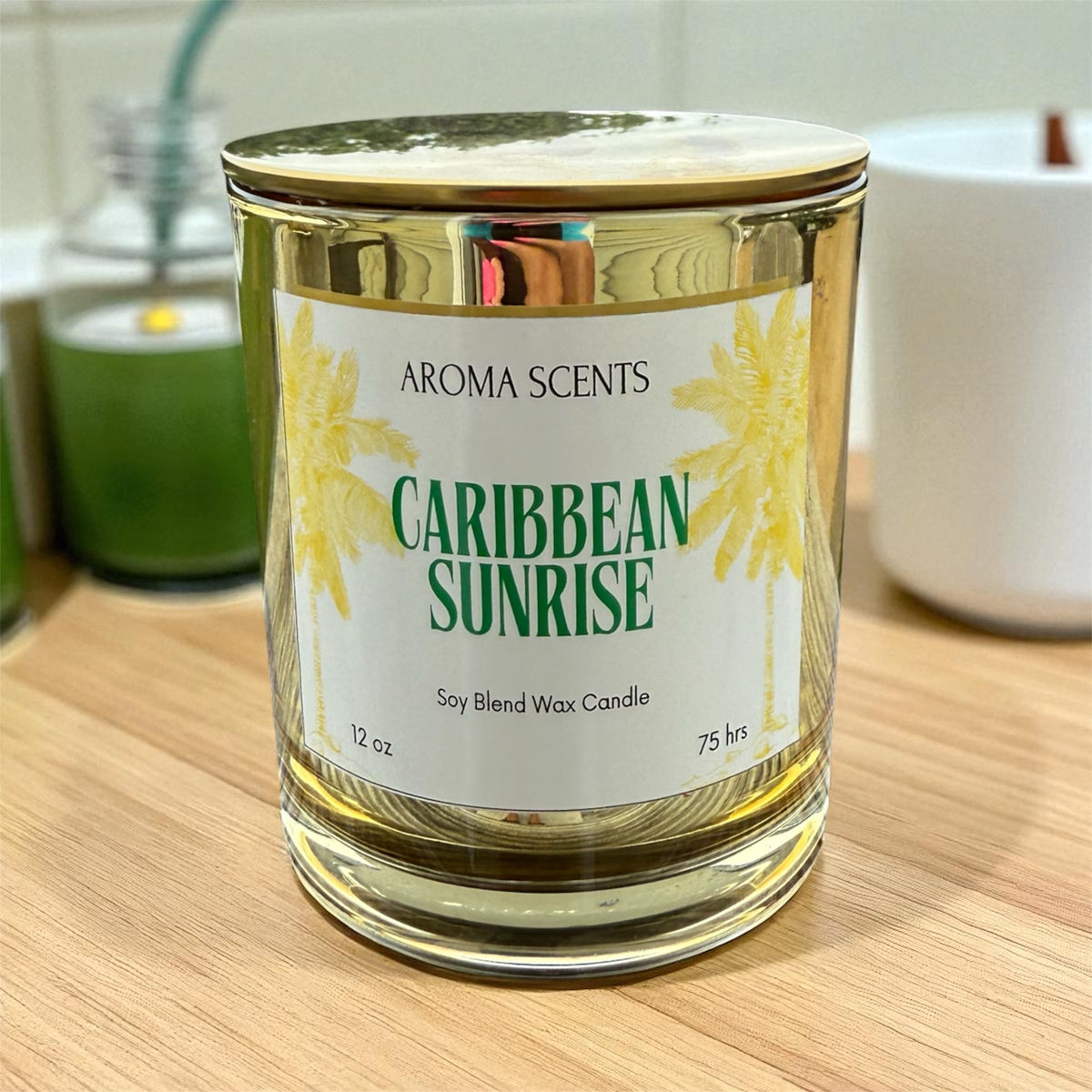 Caribbean Sunrise 12 oz scented candle