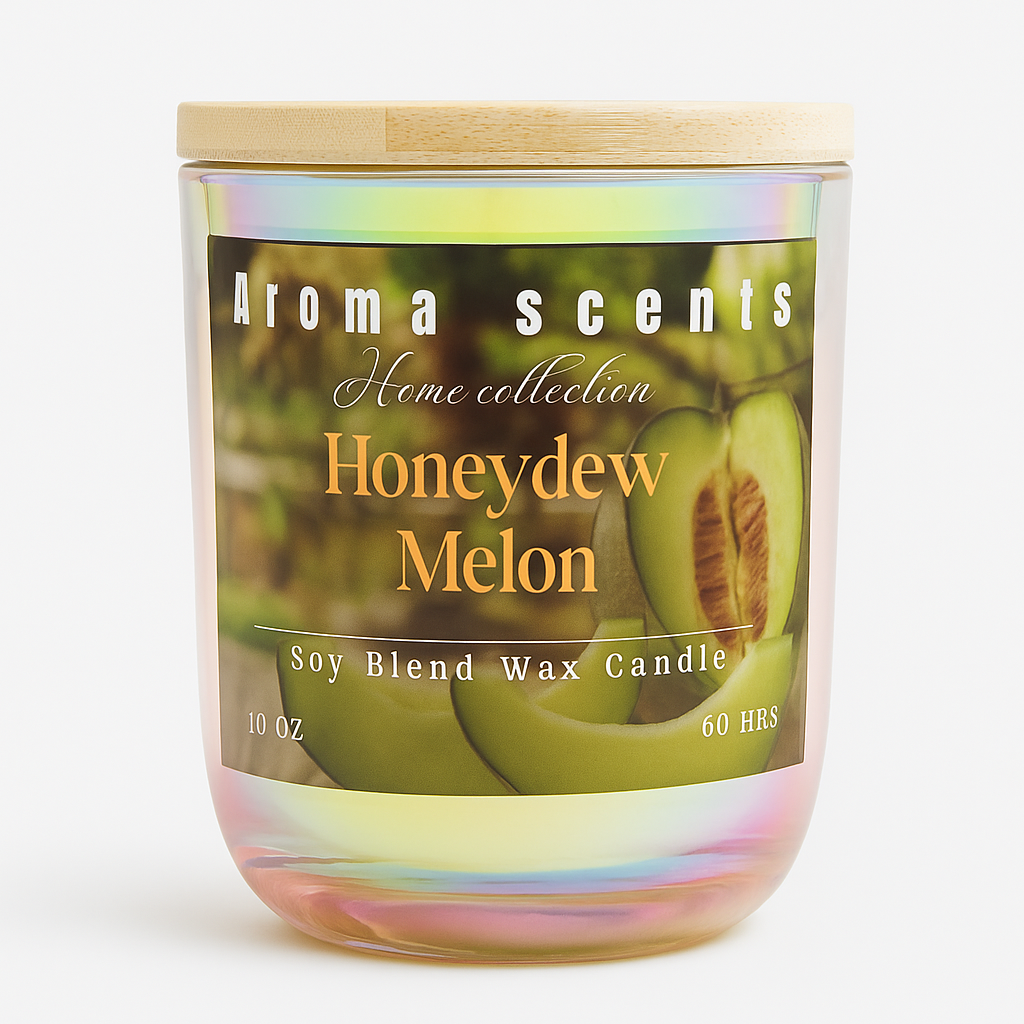 Honeydew Melon 10 oz scented candle