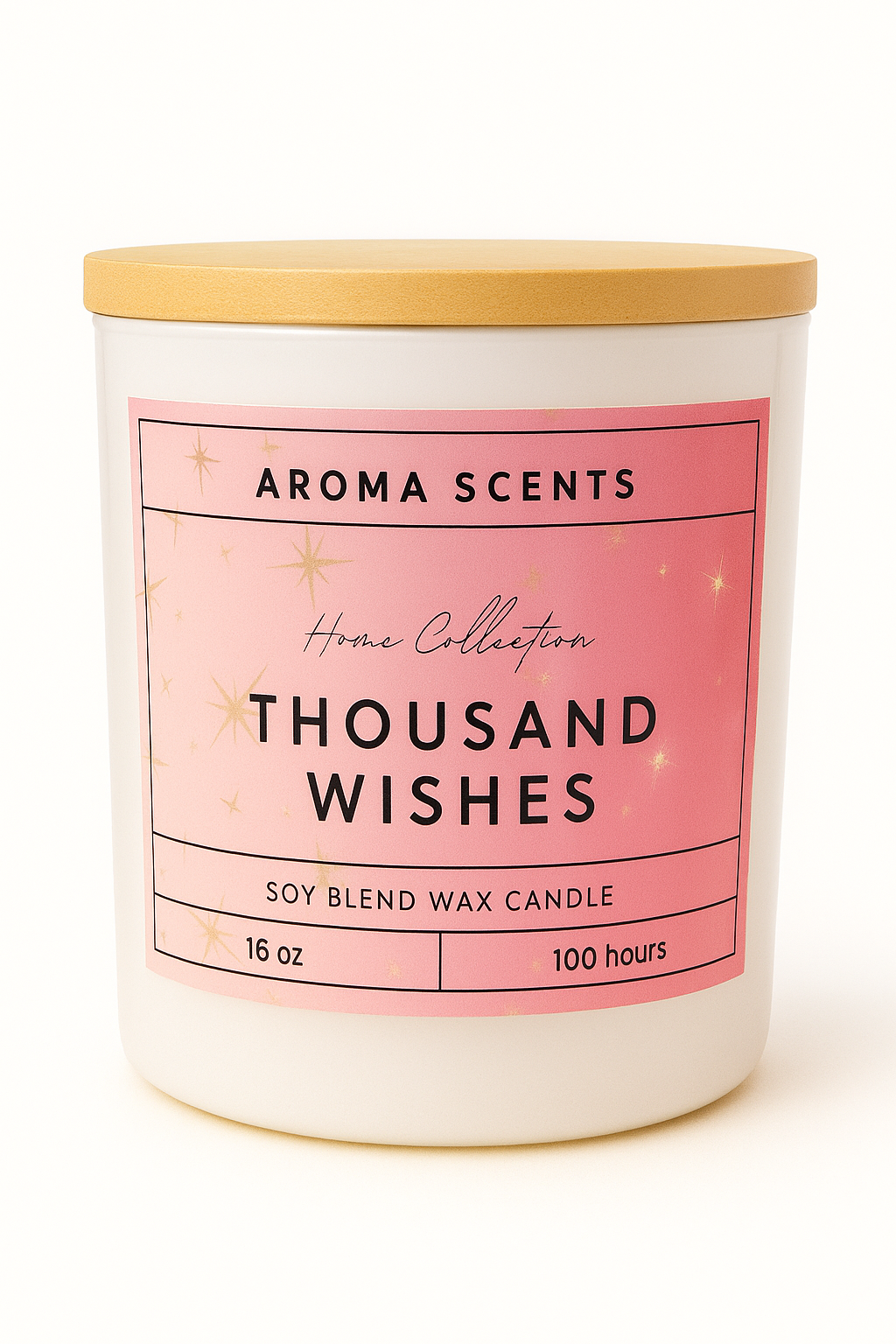 Thousand Wishes Soy Blend Wax Candle 16 oz
