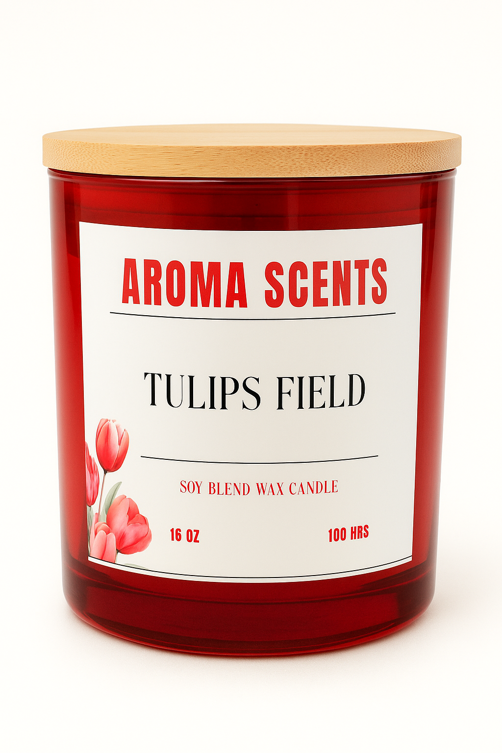 Tulip Field 16 oz scented candle
