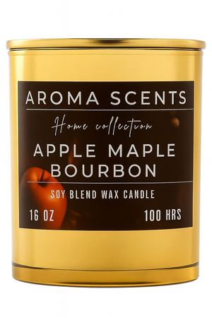 Apple Maple Bourbon 10/16oz scented candle