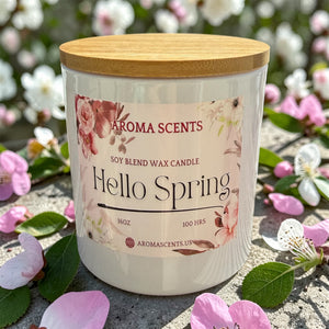 Hello Spring 16 oz Scented Candle